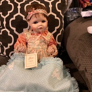 1990 Sara doll made by artist Connie Walter Derek porcelain doll